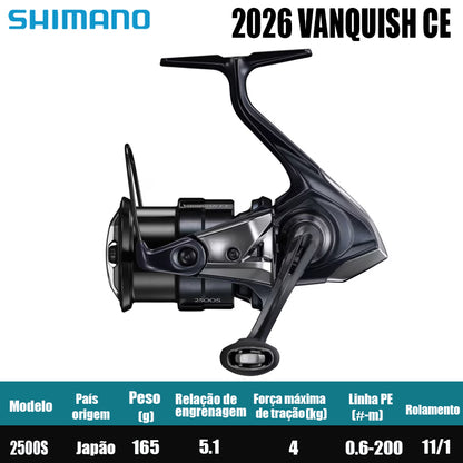 SHIMANO 2026 VANQUISH CE 2500S