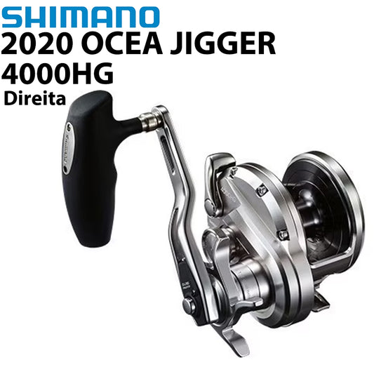 SHIMANO 2020 OCEA JIGGER 4000HG Carretilha Direita