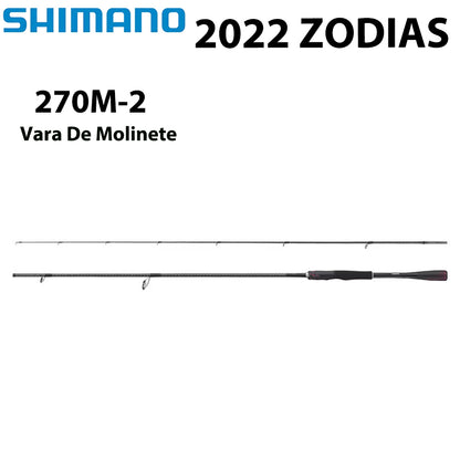 SHIMANO 2022 ZODIAS 270M-2 Vara De Molinete