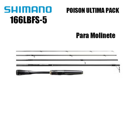 SHIMANO POISON ULTIMA PACK 166LBFS-5 Para Molinete