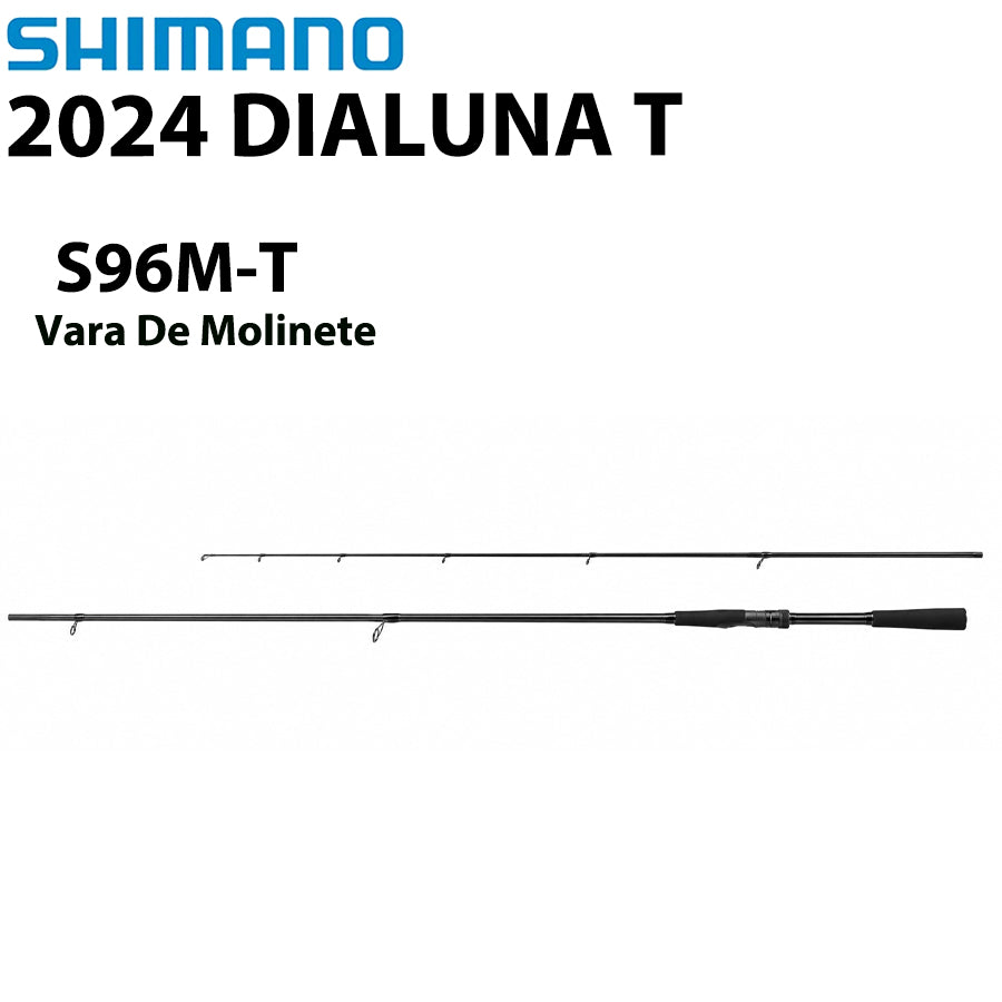 SHIMANO 2024 DIALUNA T S96M-T Vara De Molinete
