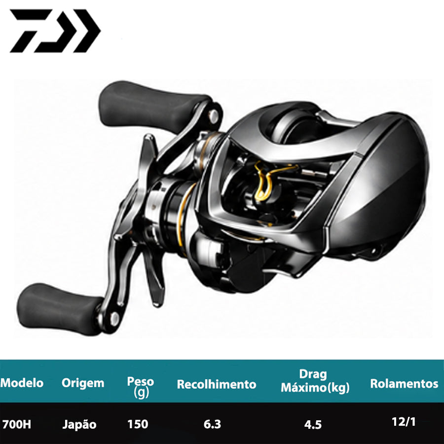 DAIWA 2019 STEEZ CT SV TW 700H Carretilha Direita