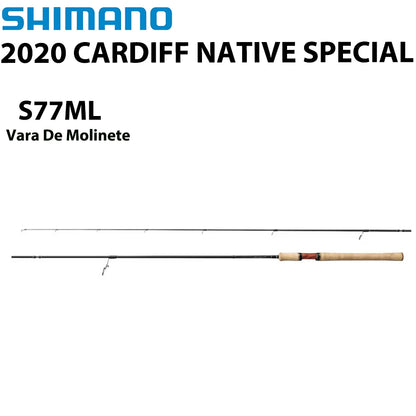 SHIMANO 2020 CARDIFF NATIVE SPECIAL S77ML  Vara De Molinete