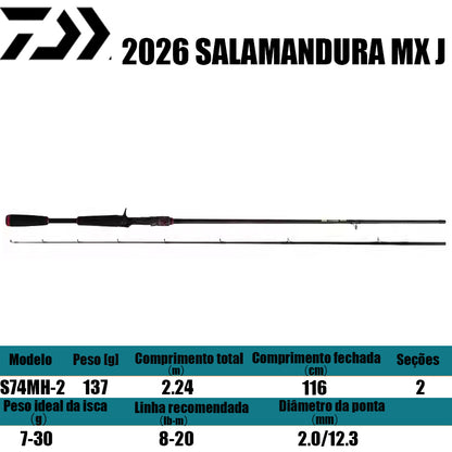 DAIWA 2026 SALAMANDURA MX J S74MH-2 para molinetes de pesca