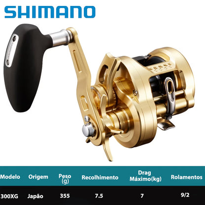 SHIMANO 2022 OCEA CONQUEST 300XG Carretilha Direita