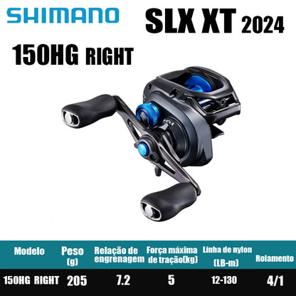 Carretilha De Arremesso SHIMANO 2024 SLX XT , Peça De Reposição Para Pesca Em Água Doce E Salgada. Local De Produção: Malásia.