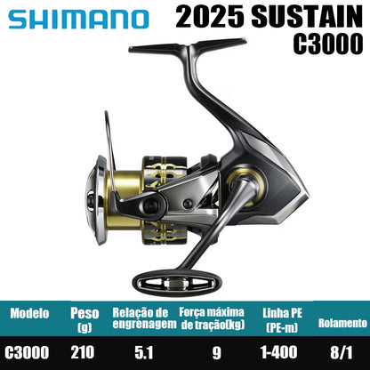 SHIMANO 2025 SUSTAIN C3000