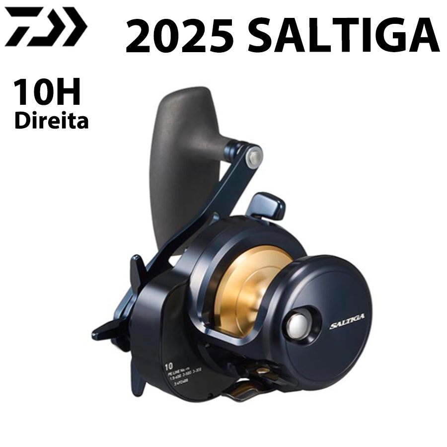 DAIWA 2025 SALTIGA 10H Carretilha Direita