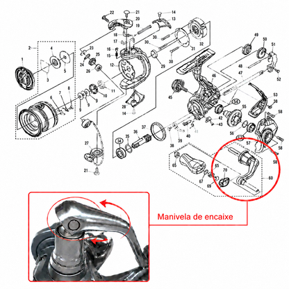 SHIMANO 2023 SEDONA 4000XG Molinete