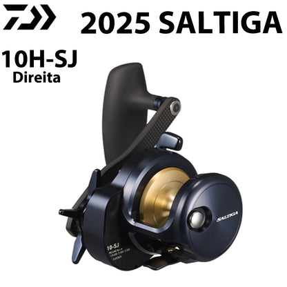 DAIWA 2025 SALTIGA 10H-SJ Carretilha Direita