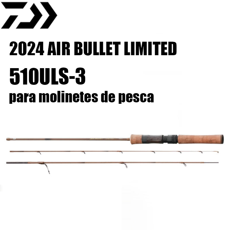 DAIWA 2024 AIR BULLET LIMITED 510ULS-3 para molinetes de pesca
