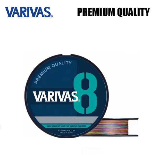 Varivas Premium Quality Linha De Pesca PE 150M Cores Variadas (2 Carretéis)