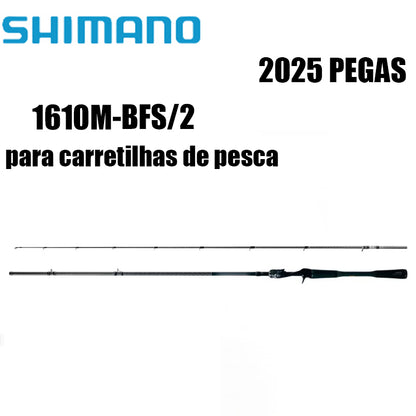 SHIMANO 2025 PEGAS 1610M-BFS/2 para carretilhas de pesca