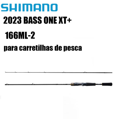 SHIMANO 2023 BASS ONE XT+ 166ML-2 para carretilhas de pesca