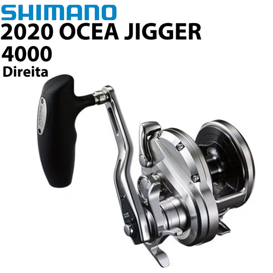 SHIMANO 2020 OCEA JIGGER 4000 Carretilha Direita