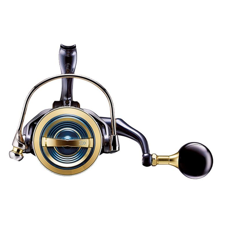 DAIWA 2020 SALTIGA Carretilha de Pesca Spinning Carretilha para Água Doce e Salgada Peças de Reposição Origem: Japão Lançamento de Longa Distância, Pesca de Barco, Pesca de Costa, Pesca Marinha, Carretilhas Grandes de Spinning.
