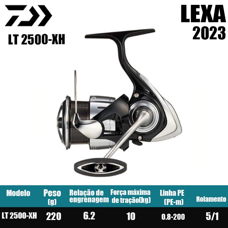 DAIWA 2023 LEXA LT carrete de pesca carrete de filação de água doce peças de pesca de água salgada Origem China
