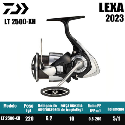 DAIWA 2023 LEXA LT carrete de pesca carrete de filação de água doce peças de pesca de água salgada Origem China