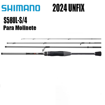 SHIMANO 2024 UNFIX S58UL-S/4 Para Molinete