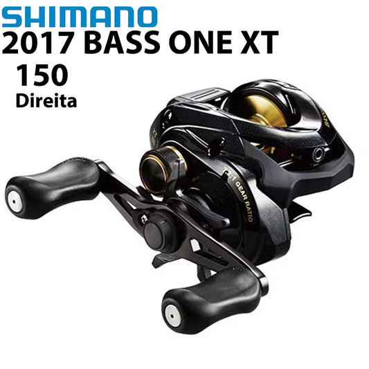 SHIMANO 2017 BASS ONE XT 150 Carretilha Direita