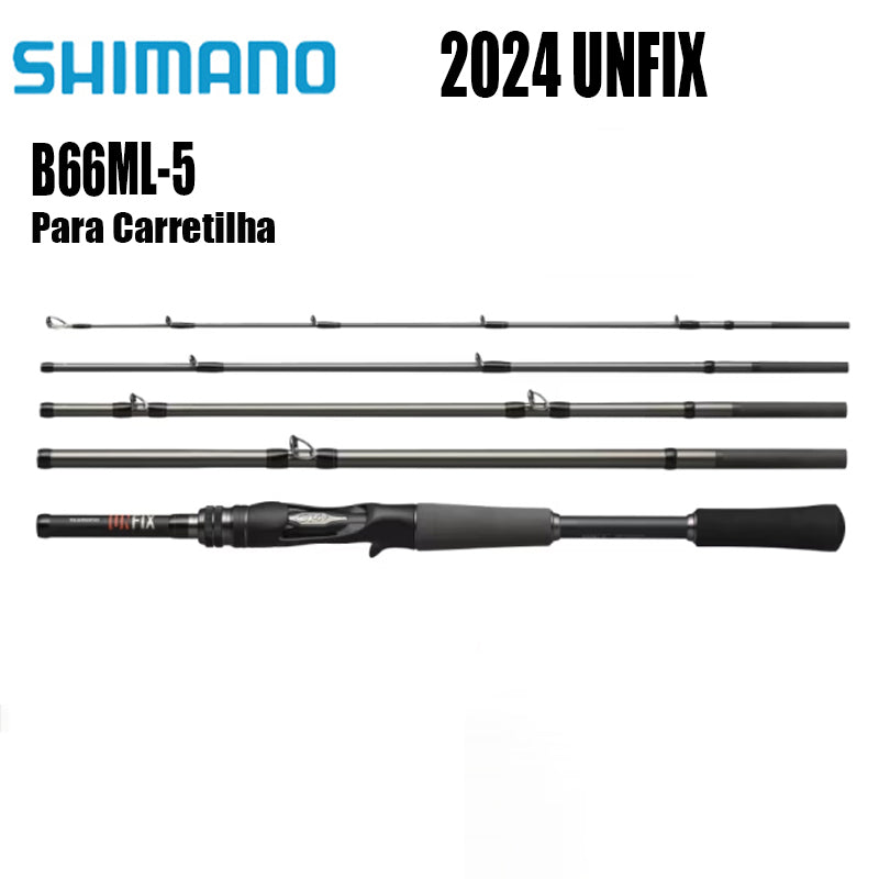 SHIMANO 2024 UNFIX B66ML-5 Para Carretilha
