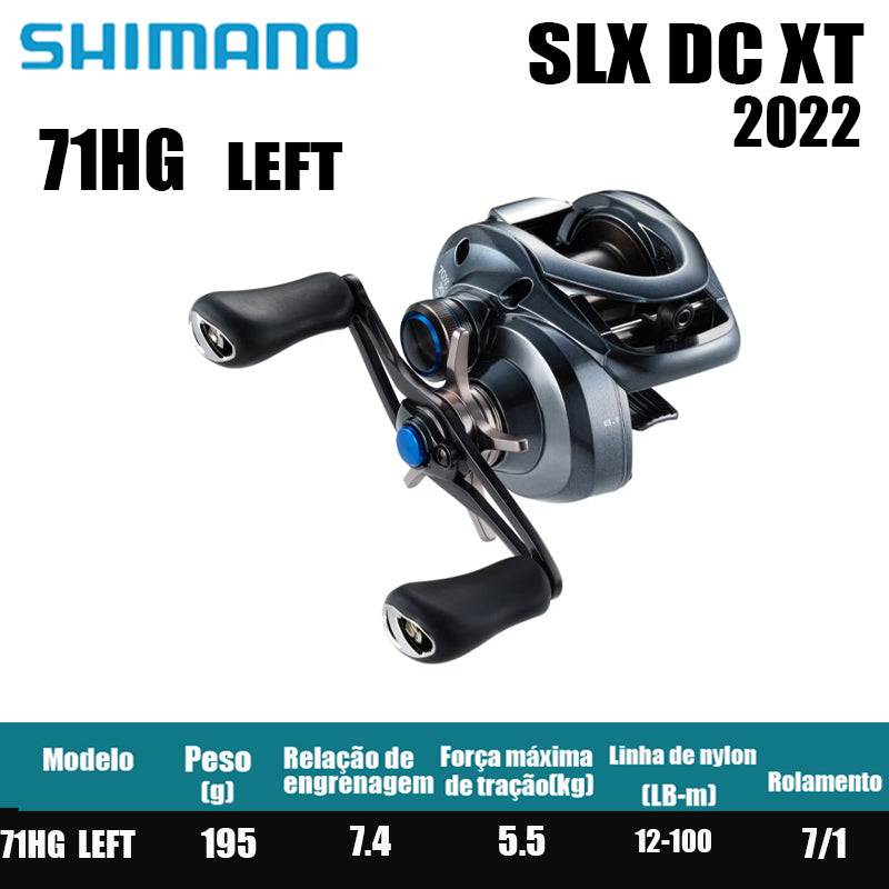 Carretilha De Arremesso SHIMANO 2022 SLX DC XT, Peça De Reposição Para Pesca Em Água Doce E Salgada. Local De Produção: Malásia.