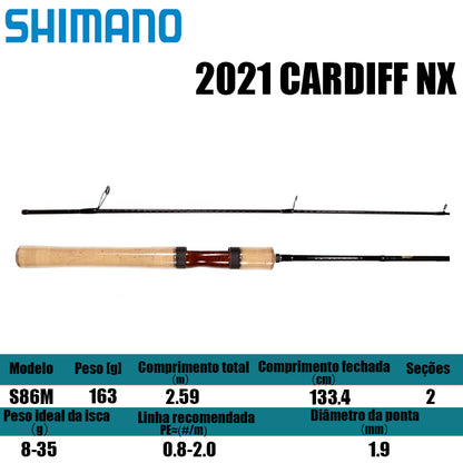 SHIMANO 2021 CARDIFF NX S86M para molinetes de pesca