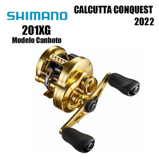 SHIMANO 2022 Calcutta Conquest 201XG Modelo Canhoto