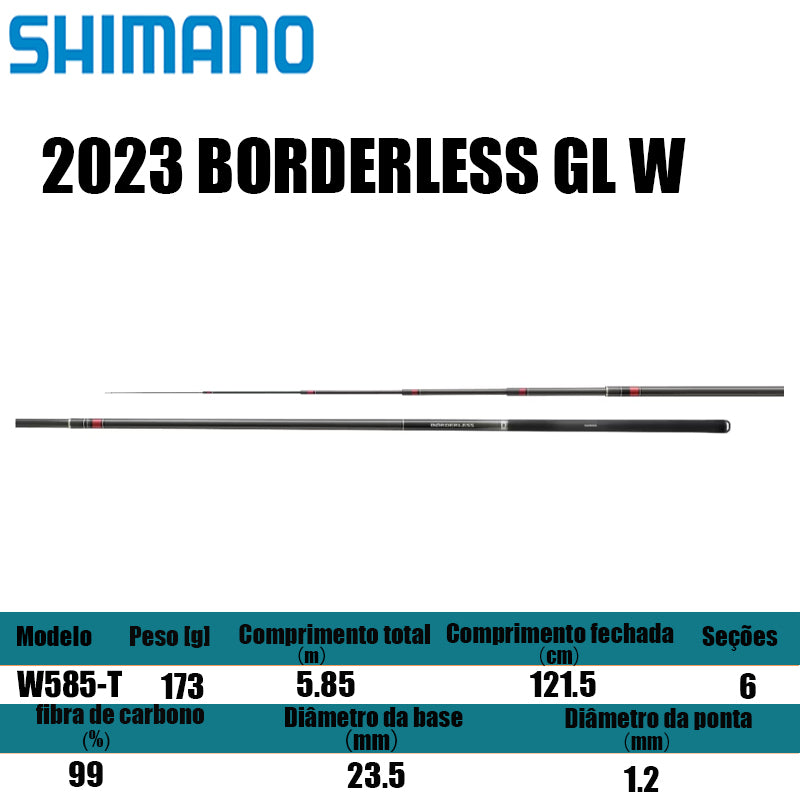 SHIMANO 2023 BORDERLESS GL W W585-T