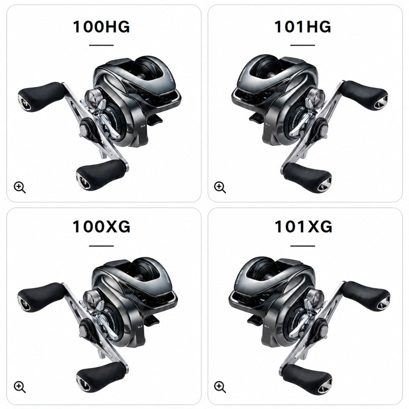 SHIMANO 2023 METANIUM 101HG Carretilha Esquerda