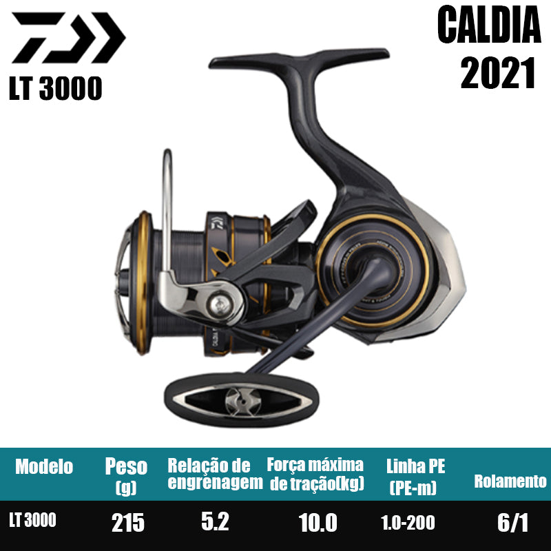 DAIWA 2021 CALDIA carrete de pesca carrete de filação de água doce peças de pesca de água salgada Origem China