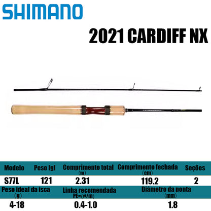 SHIMANO 2021 CARDIFF NX S77L para molinetes de pesca