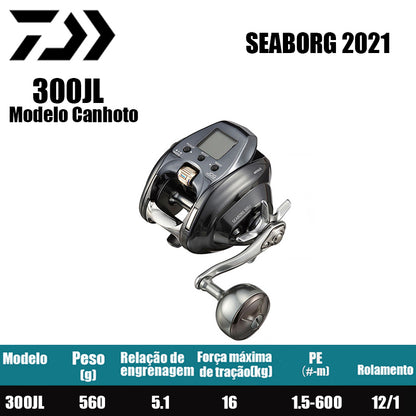 DAIWA 2021 SEABORG 300JL Modelo Canhoto