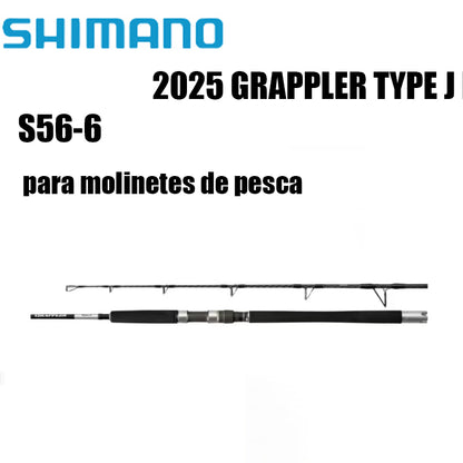 SHIMANO 2025 GRAPPLER TYPE J S56-6 para molinetes de pesca
