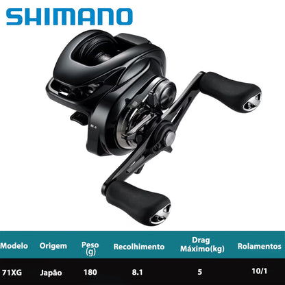 SHIMANO 2024 METANIUM DC 71XG Carretilha Esquerda
