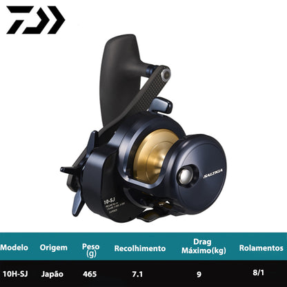 DAIWA 2025 SALTIGA 10H-SJ Carretilha Direita