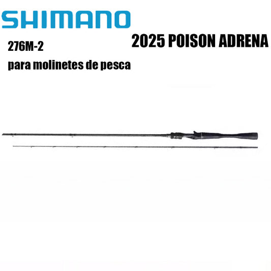 SHIMANO 2025 POISON ADRENA  276M-2 para molinetes de pesca