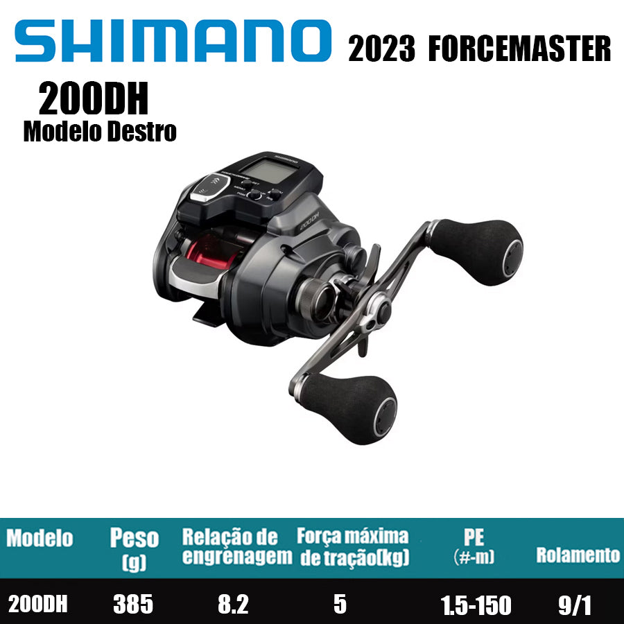 SHIMANO 2023 FORCEMASTER 200DH Modelo Destro