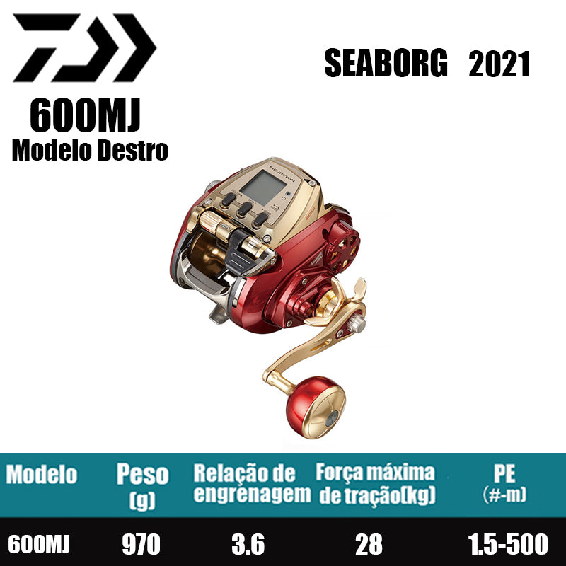 DAIWA 2021 SEABORG 600MJ Modelo Destro