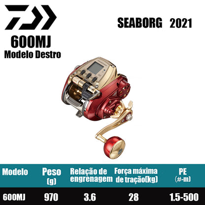 DAIWA 2021 SEABORG 600MJ Modelo Destro