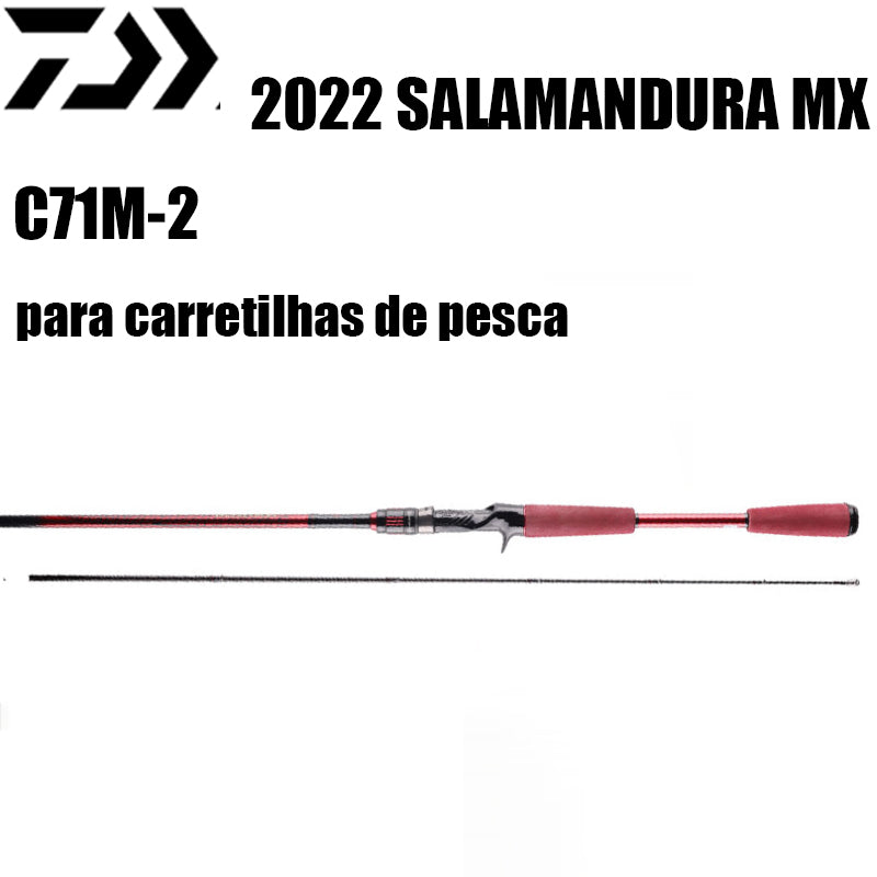 DAIWA 2022 SALAMANDURA MX C71M-2 para carretilhas de pesca