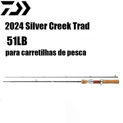DAIWA 2024 Silver Creek Trad 51LB para carretilhas de pesca