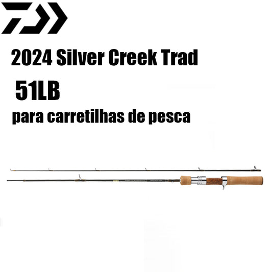 DAIWA 2024 Silver Creek Trad 51LB para carretilhas de pesca
