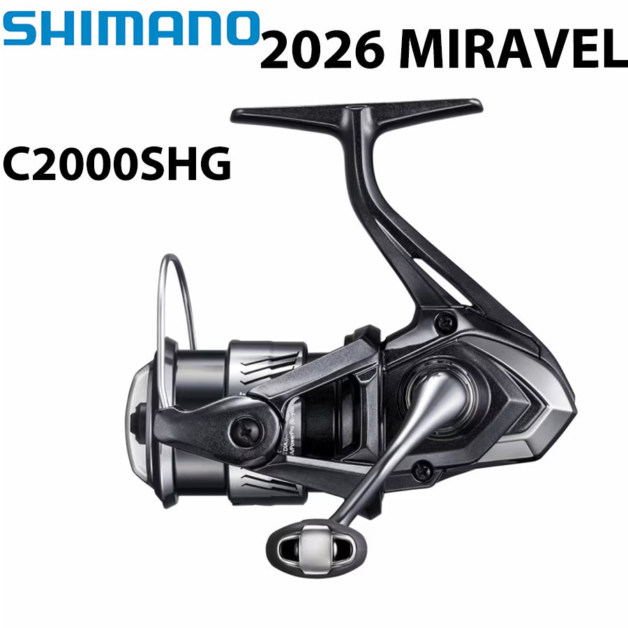 SHIMANO 2026 MIRAVEL C2000SHG Molinete