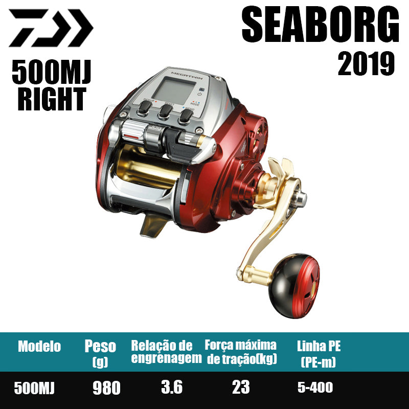DAIWA SEABORG 100 200 300 400 500 600 Electric Reel Salt Water Fishing Reel fishing parts Origin: Japan Deep sea boat fishing  Electric winch wheel