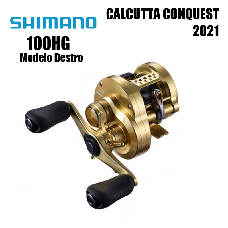 SHIMANO 2021 Calcutta Conquest 100HG Modelo Destro