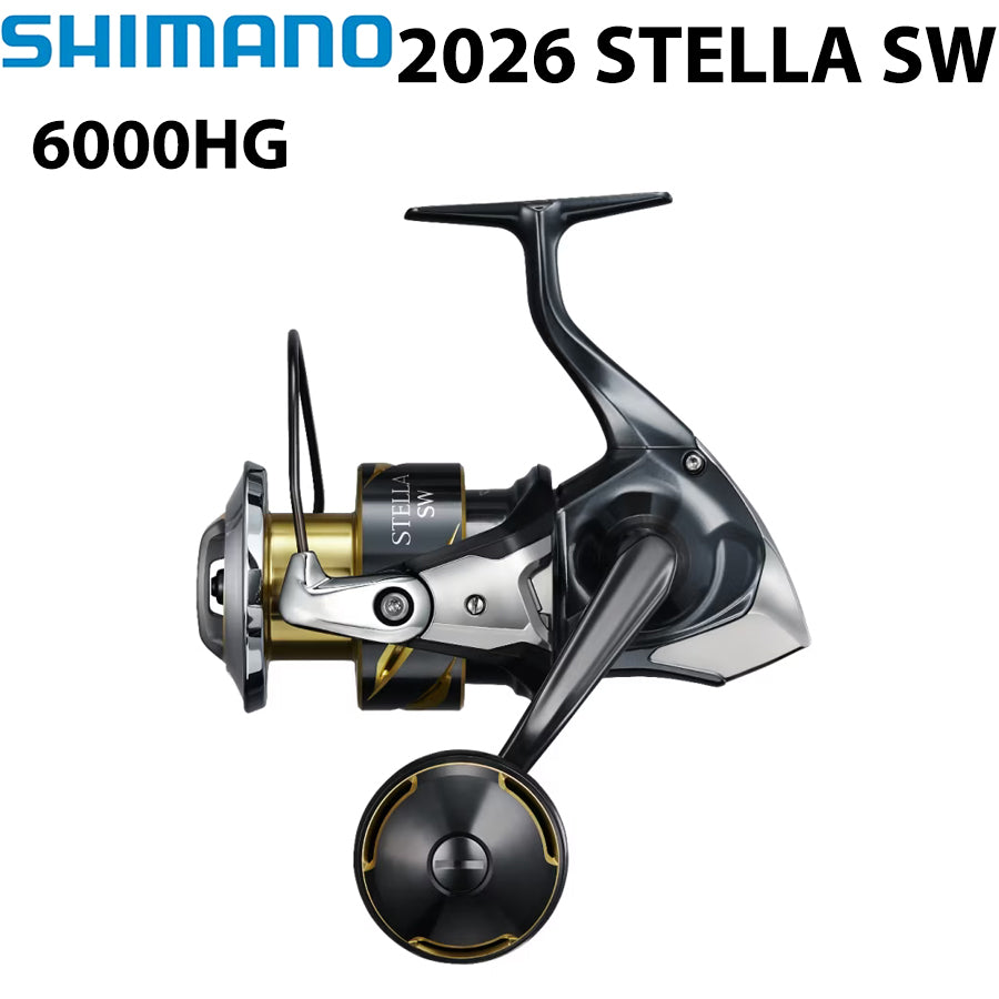 SHIMANO 2026 STELLA SW 6000HG Molinete