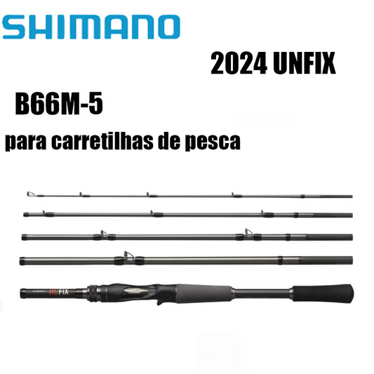SHIMANO 2024 UNFIX B66M-5 para carretilhas de pesca
