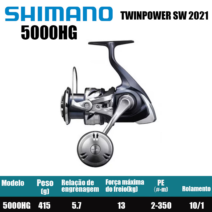 SHIMANO 2021 TWINPOWER SW 5000HG