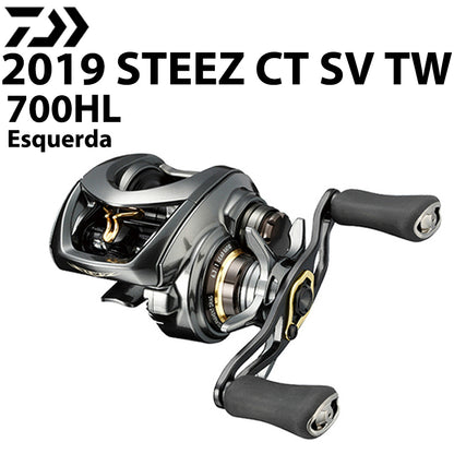 DAIWA 2019 STEEZ CT SV TW 700HL Carretilha Esquerda